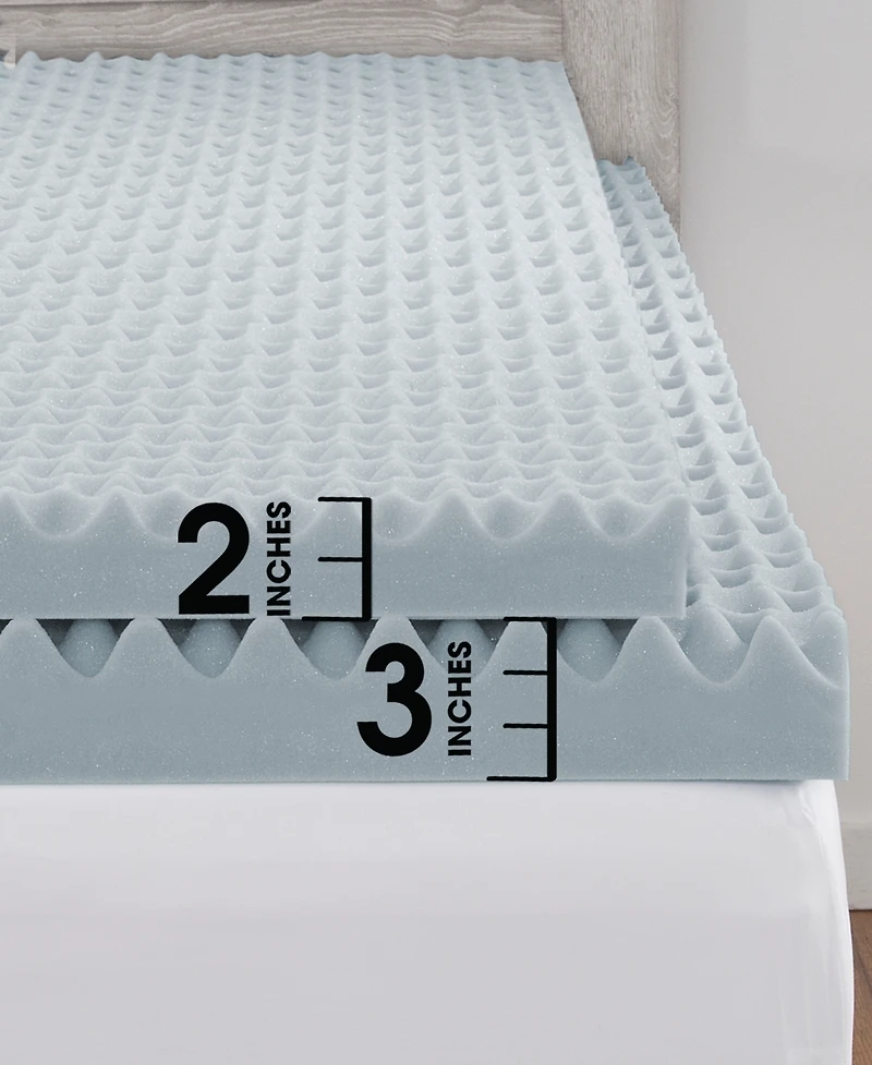 Closeout! Dream Serenity Peak Comfort 3" Memory Foam Mattress Topper, Twin