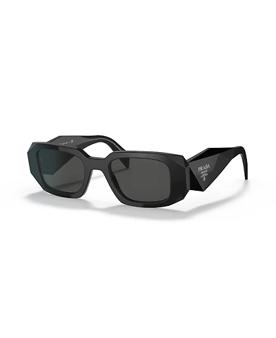 Prada Low Bridge Rectangular Women's Sunglasses, Pr 17WSF