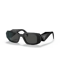 Prada Low Bridge Rectangular Women's Sunglasses, Pr 17WSF