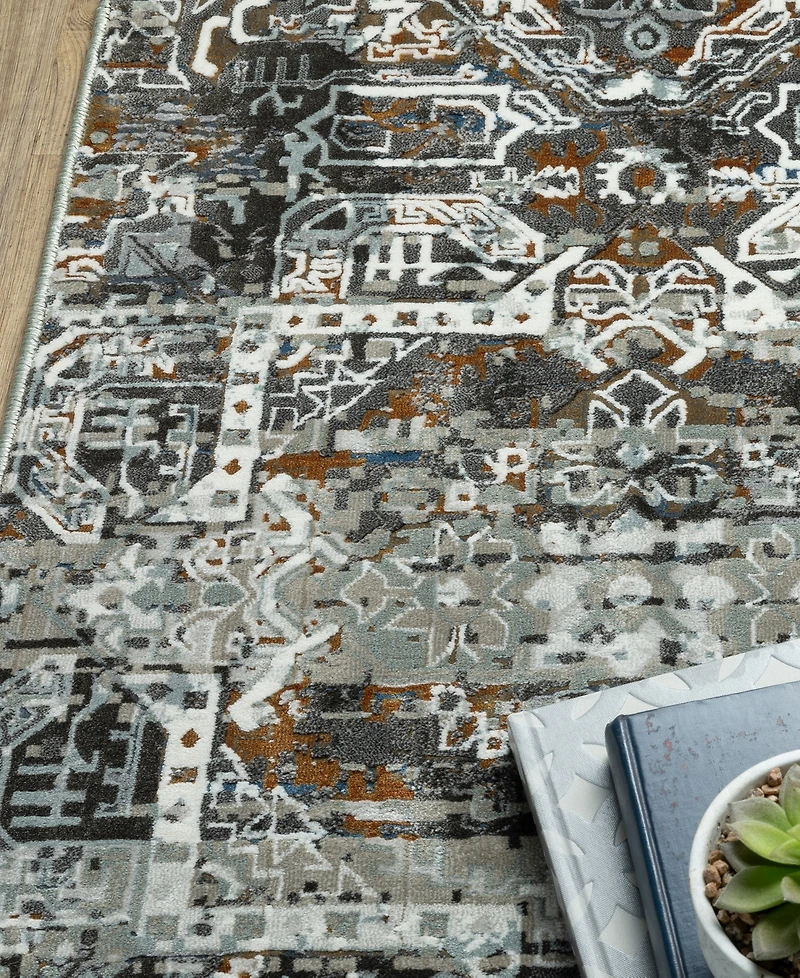Oriental Weavers Gemini 2060V 7'10" x 10'10" Area Rug