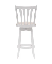 Hillsdale 43.5" Wood Savana Furniture Bar Height Swivel Stool