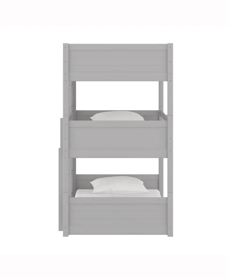 Hillsdale By Living Essentials Wood Capri Triple Bunk Bed