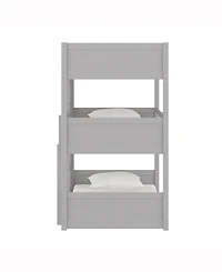 Hillsdale By Living Essentials Wood Capri Triple Bunk Bed