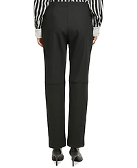 Karl Lagerfeld Paris Petite Straight-Leg Suiting Pants, First@Macy's