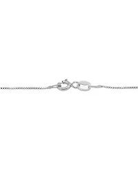 Diamond Dog 18" Pendant Necklace (1/10 ct. t.w.) in Sterling Silver
