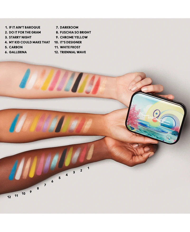 Mac Connect In Colour Eye Shadow Palette - Hi-Fi Colour