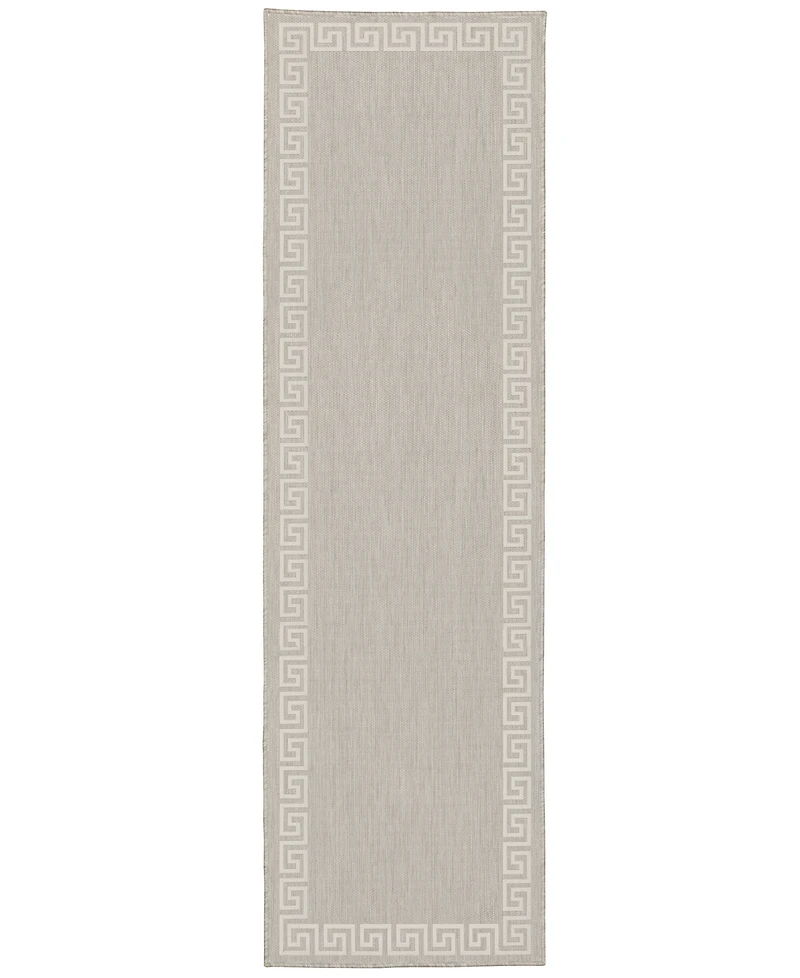 Oriental Weavers Portofino Outdoor 6560 1'10" x7'3" Runner Area Rug