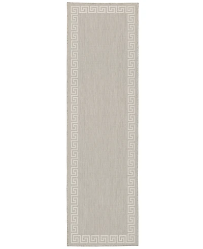 Oriental Weavers Portofino Outdoor 6560 1'10" x7'3" Runner Area Rug