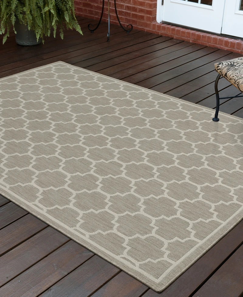 Oriental Weavers Portofino Outdoor 1636 5'3" x 7'3" Area Rug
