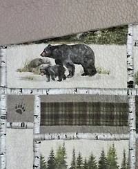 Donna Sharp Bear Panels Tree Quilt Set