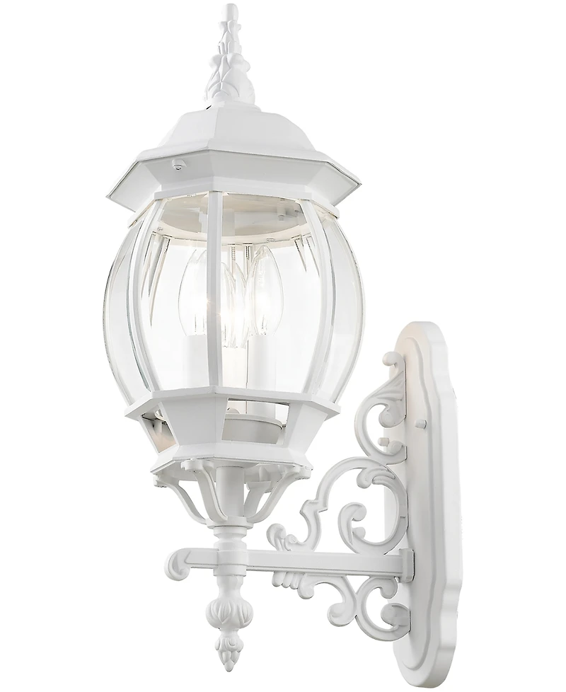 Livex Frontenac 3 Light Outdoor Wall Lantern