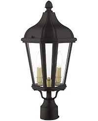 Livex Morgan 2 Light Outdoor Post Top Lantern