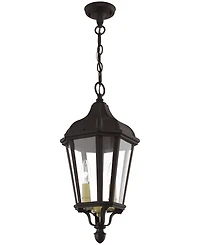 Livex Morgan 2 Light Outdoor Pendant Lantern
