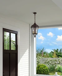 Livex Morgan 2 Light Outdoor Pendant Lantern