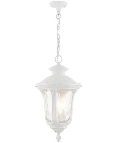Livex Oxford 3 Light Outdoor Pendant Lantern