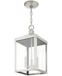 Livex Nyack 3 Light Outdoor Pendant Lantern