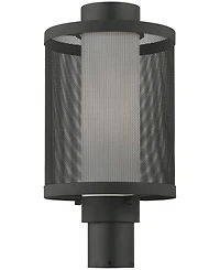 Livex Nottingham 1 Light Texture Post Top Light