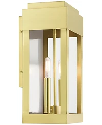 Livex York 2 Light Outdoor Wall Lantern