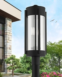 Livex Sheridan 3 Light Outdoor Post Top Lantern