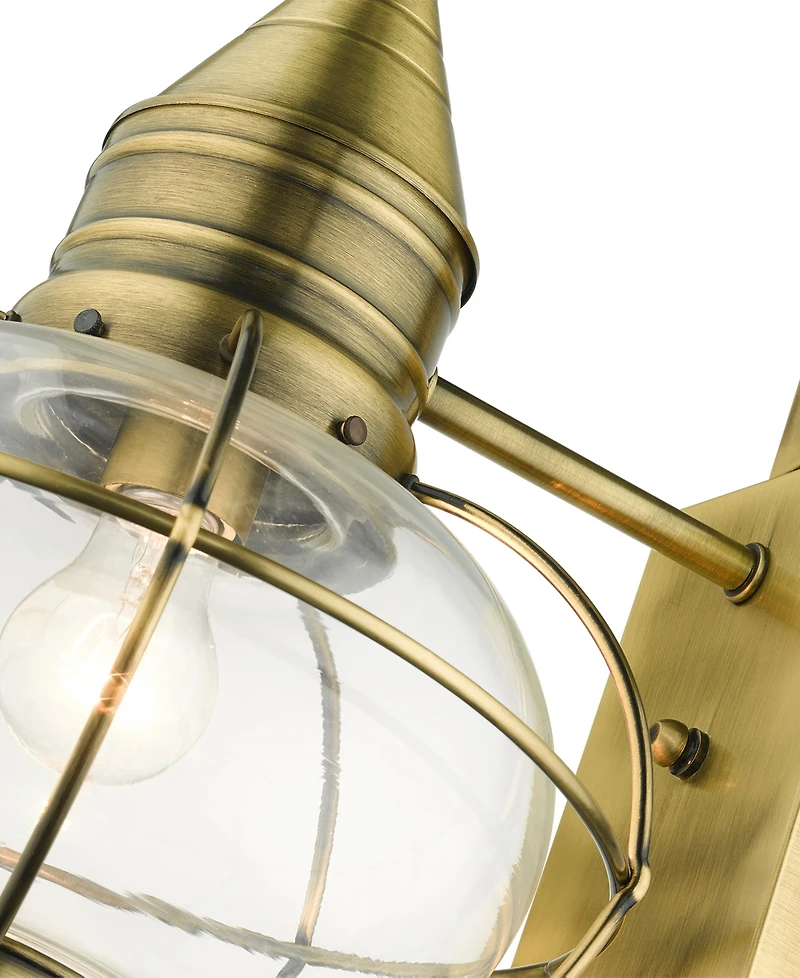 Livex Newburyport 1 Light Outdoor Wall Lantern