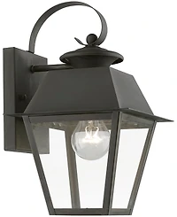 Livex Wentworth 1 Light Outdoor Small Wall Lantern