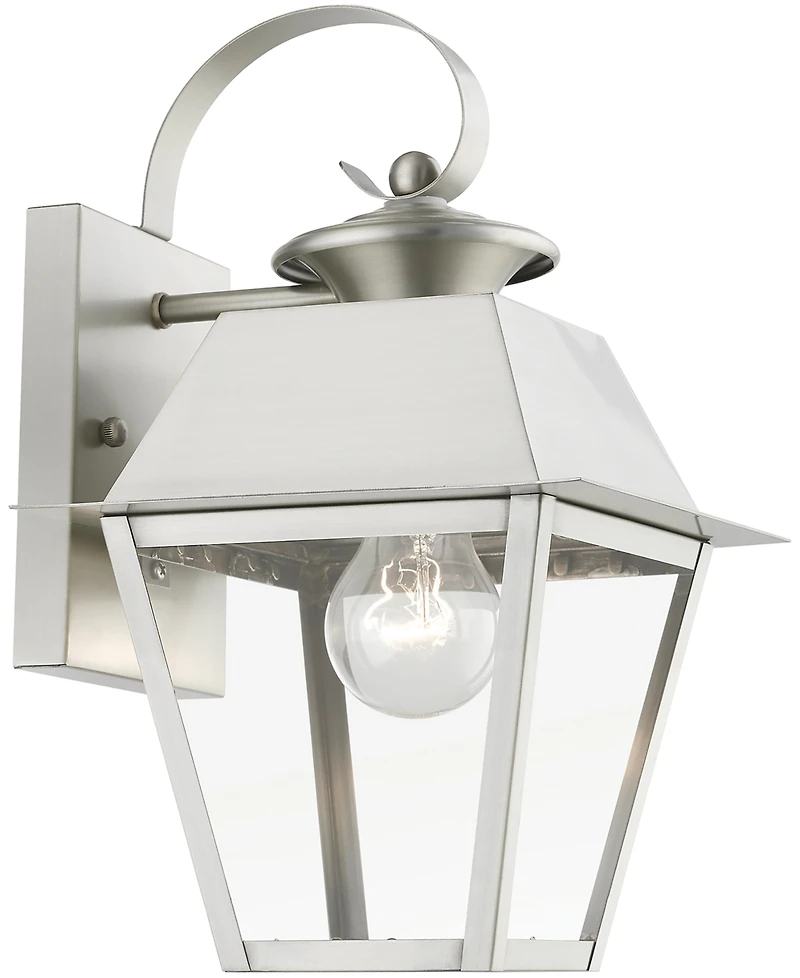 Livex Wentworth 1 Light Outdoor Small Wall Lantern