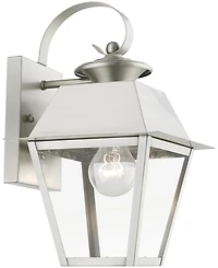 Livex Wentworth 1 Light Outdoor Small Wall Lantern