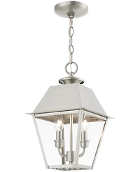 Livex Wentworth 2 Light Outdoor Medium Pendant Lantern