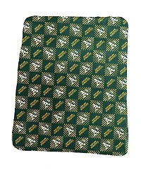 Oakland Athletics 60'' x 50'' Repeating Pattern Fleece Throw Blanket