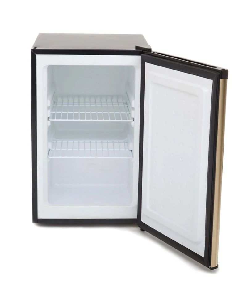 Whynter 2.1 cu.ft Energy Star Upright Freezer with Lock in Rose Gold