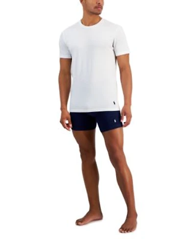 Polo Ralph Lauren Mens Crewneck Undershirts Classic Fit Boxer Briefs