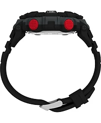 Timex Ufc Men's Quartz Redemption Resin Black Watch, 50mm