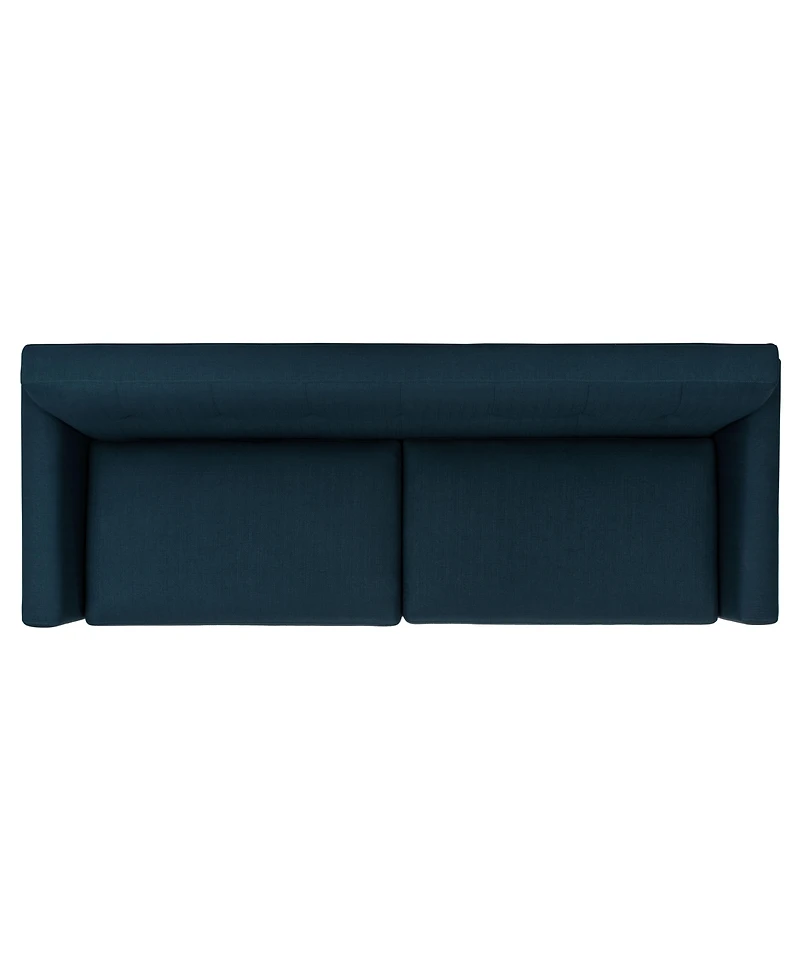 Opal 90" Linen Tufted Sofa
