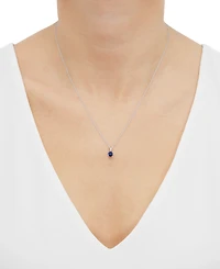 Birthstone Pendant 14k Gold or White