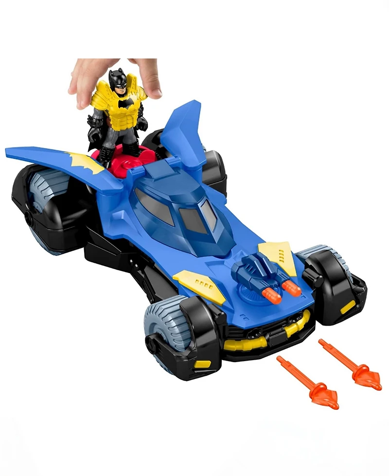Imaginext Crime Fighting Dc Super Friends Batman Batmobile Playset