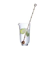 Nude Glass Hepburn Mixing Glass with Stirrer