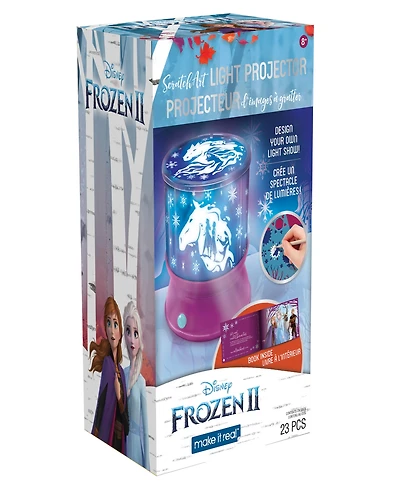 Disney Frozen 2 Scratch Art Light Projector Make It Real, Design Your Own Light Show, Frozen 2, Scratch Art into Film Project, Tweens Girls