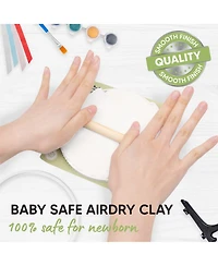 KeaBabies Twinkle Baby Hand and Footprint Kit, Dog Paw Print Kit, Baby Handprint Ornament Kit for Newborn, Babies, Boys, Girls