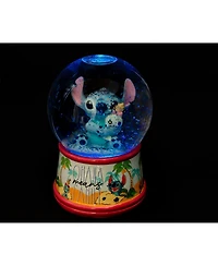 Disney Lilo & Stitch Ohana Light-Up Snow Globe with Swirling Glitter Display Decoration | Home Decor for Kids Room Essentials | Precious Keepsake, Cut