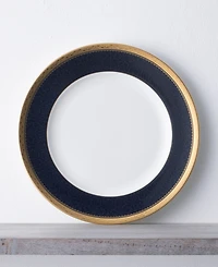 Noritake Odessa Cobalt Gold Set of 4 Dinner Plates, Service For 4