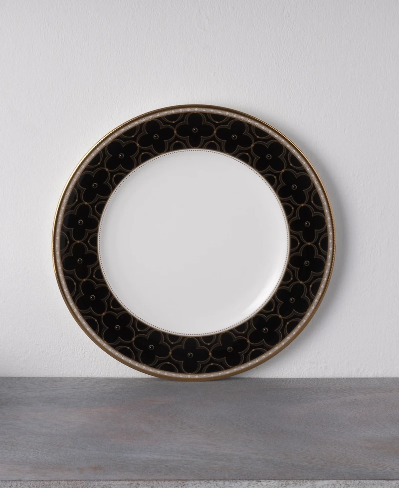 Noritake Trefolio Gold Set of 4 Accent Plates, Service For 4
