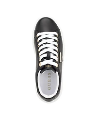Guess Women's Denesa Treaded Platform Lace-Up Sneakers