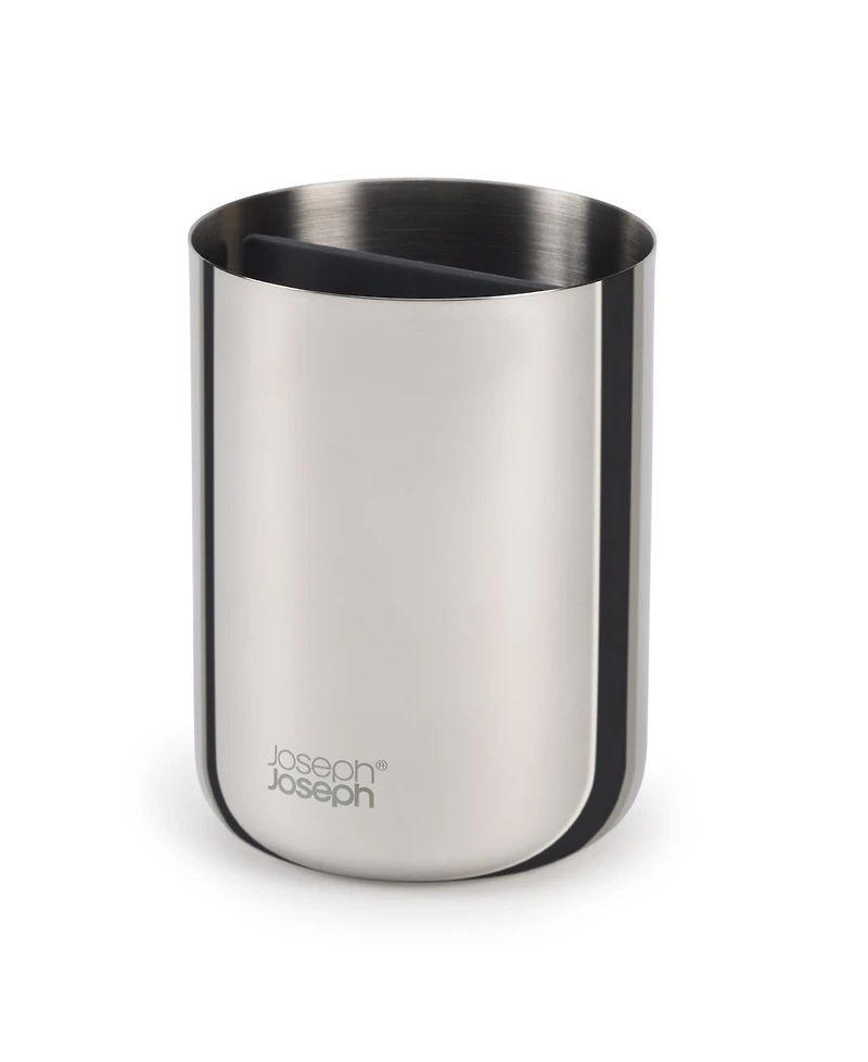 Joseph Joseph Easy Store Luxe Stainless-Steel Toothbrush Caddy