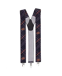 Men's Black Oklahoma State Cowboys Suspenders
