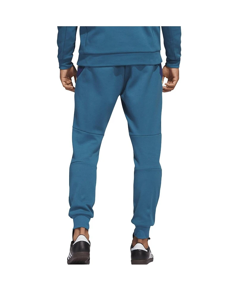 Men's adidas 2023 Player Blue New York Red Bulls Club Travel Pants