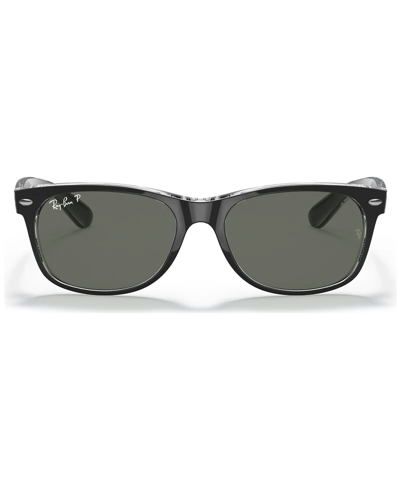 Ray-Ban Unisex Polarized Sunglasses, RB2132 New Wayfarer