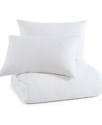 Dkny Modern Waffle 3 Piece Comforter Set
