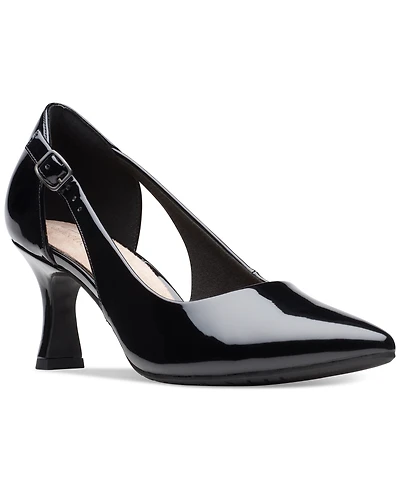 Clarks Women's Kataleyna Rae Side-Cutout Comfort Pumps