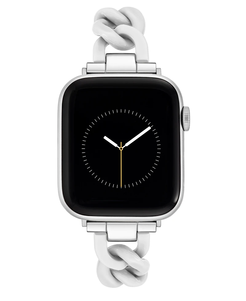 Nine West Women's Plastic Chain Link Bracelet designed for Apple Watch 42mm (Series 10) & 38/40/41mm