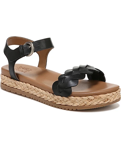 Naturalizer Women's Neila Open Round Toe Flatform Sandals